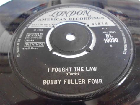 The Bobby Fuller Four I Fought The Law 7 1966 1s Uk 1t1t London Hl 10030 Ebay