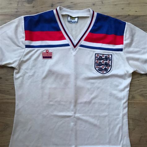 England Home Football Shirt 1980 1983