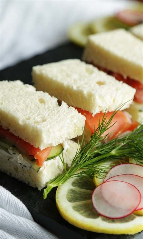 Smoked Salmon Tea Sandwich Recipe Recipe Tea Sandwiches Recipes