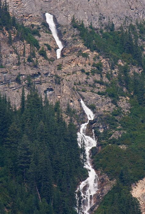 Bush Mountain Falls British Columbia Canada World Waterfall Database