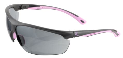 Remington Wiley X Re600 Shooting Sporting Glasses Women Gray Pink Frame Smoke Gray Lens White