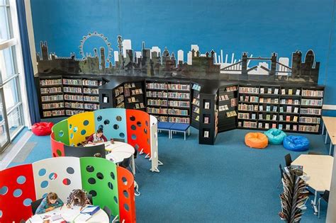 School Library Decor Elementary School Library High School Library