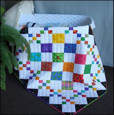 Diamond Patch Baby Quilt Pattern New9 Patcheasy And Fastscrappyqueen