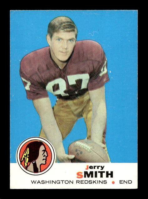 1969 Topps 45 Jerry Smith Redskins Ex F7 Ebay