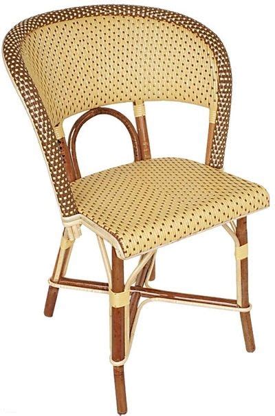 Outdoor rattan wicker chair set of 4 stackable arm chairs with aluminum frame patio dining chair for backyard porch garden, black/cream. Commercial and Residential French Cafe Bistro Chairs ...