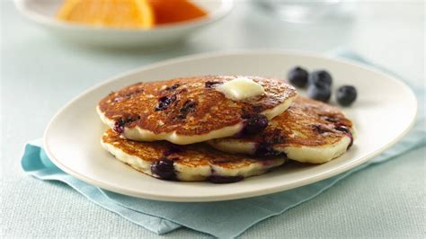 Gluten Free Blueberry Sour Cream Pancakes Recipe Lifemadedeliciousca