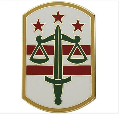 Genuine Us Army Combat Service Identification Badge Csib 260th