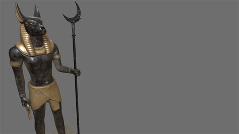 Anubis Statue 3d 3d Model By Seragyugi2016 Seragyugi20161 [f6444ce] Sketchfab