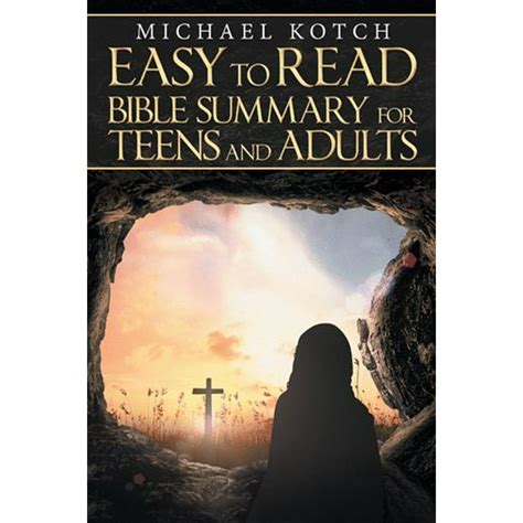 Easy To Read Bible Summary For Teens And Adults Paperback Walmart