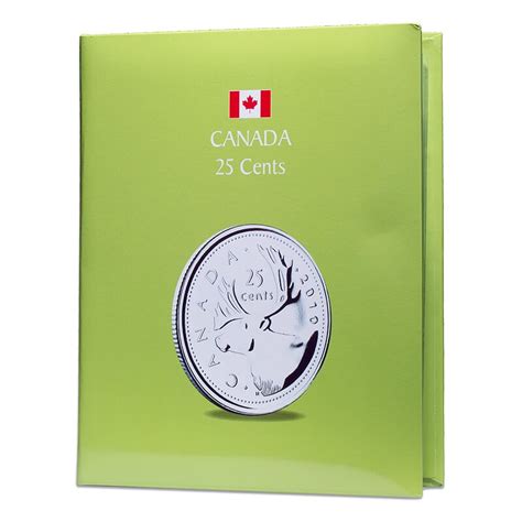 Kaskade Canada 25-Cent Quarters 96-Pocket Coin Album