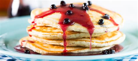 Whole Wheat Blueberry Pancakes Recipe Dairy Goodness