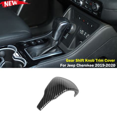 Interior Gear Shift Knob Trim Cover Decor For Jeep Cherokee 2019 20
