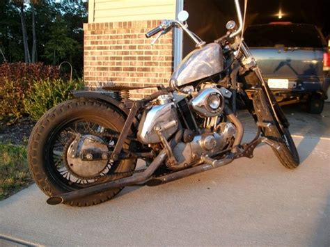 Harley Ratter Rat Bike Custom Baggers Custom Paint Motorcycle