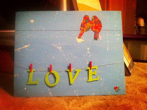 Made This For My Boyfriends Momma Its Canvas Acrylic Paint Wire