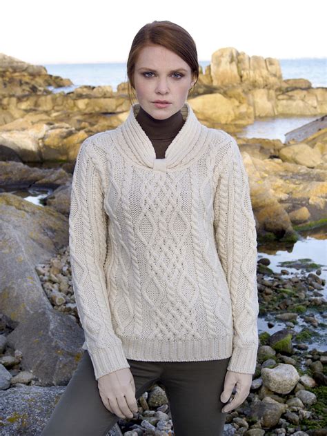 Aran Sweater Natallia Kulikouskaya For West End Knitwear Ireland