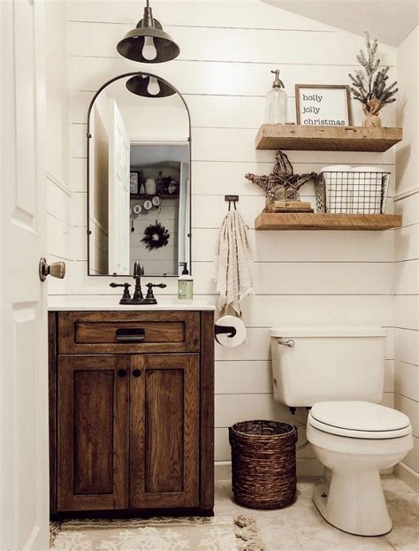 91 Relax Rustic Farmhouse Bathroom Design Ideas In 2020 Rustic