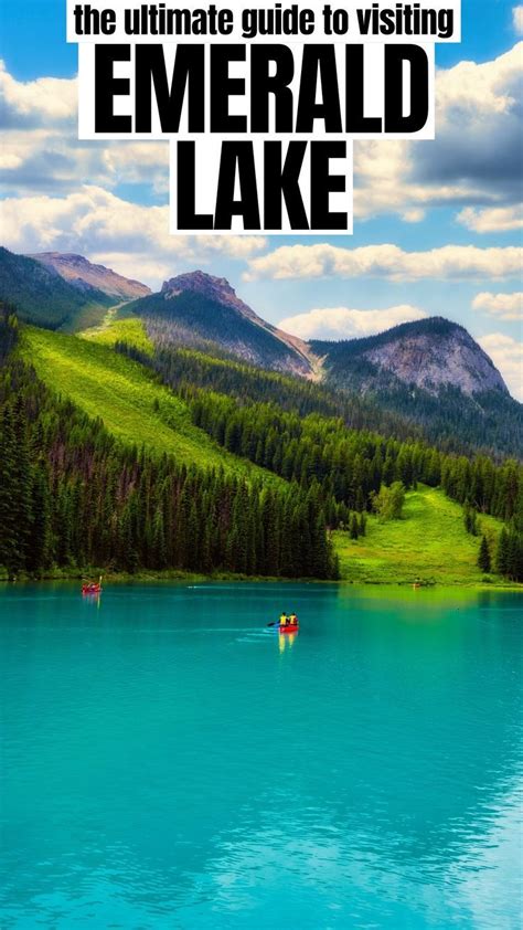 Guide To Visiting Emerald Lake In Yoho The Banff Blog Canada Travel