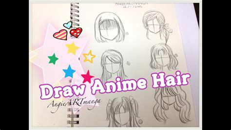 There is this new anime streaming site that has no advertisements or pop up advertisements or banner ads! How to draw manga hair six different ways - YouTube