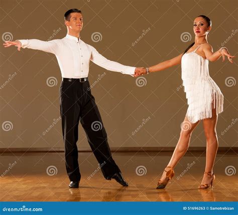 latino dance couple in action dancing wild samba stock image image of entertainment