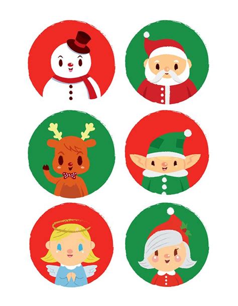 Christmas Merry Characters On Behance Christmas Characters Merry