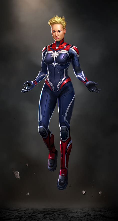 Captain Marvel By Erik Diziron On Artstation Héroes Marvel