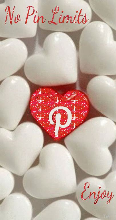 No Pin Limits On My Pinterest Boards Enjoy ♥ Tam ♥ Pin Logo Pin