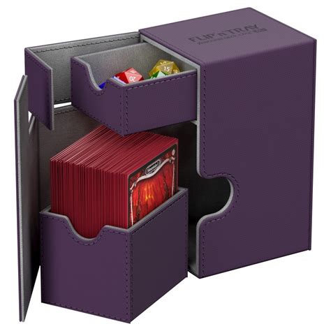 Select from premium card deck box of the highest quality. Ultimate Guard Flip'n'Tray™ 80-Card Magnetic Deck Box, Purple
