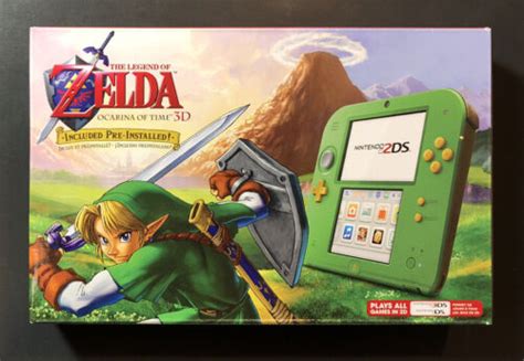 Nintendo DS LINK Green Edition W Legend Of Zelda Ocarina Of Time D NEW EBay