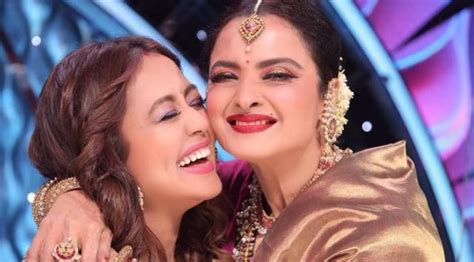 Rekha Gives ‘shaadi Ka Shagun To Neha Kakkar Singer Calls Her ‘beauty Queen Television News