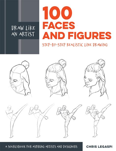 Draw Like An Artist 100 Faces And Figures 100 Faces Online Drawing