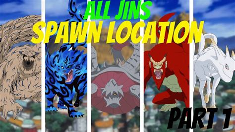 All Tailed Spirit Spawn Location Shindo Life Part 1 Youtube