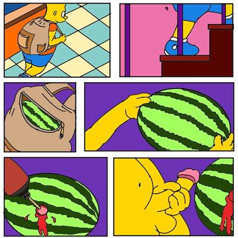 rule 34 artist request bart simpson tagme the simpsons watermelon 5807120