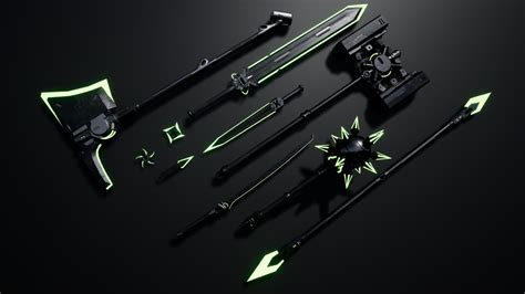 Sci Fi Melee Weapons