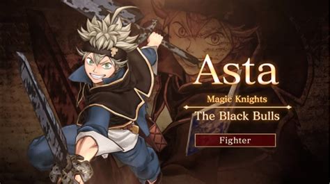 Black Clover Quartet Knights Gets New Trailer Featuring Asta