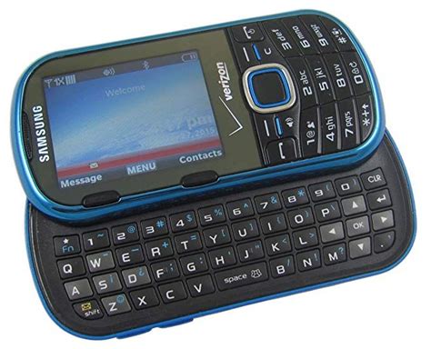 Samsung Intensity Ii Sch U460 Blue Verizon Cell Phone Review Cell