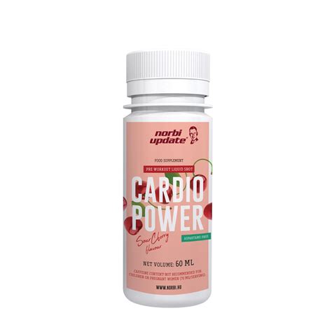 Cardio Powder Sour Cherry Flavor 12x60ml Slim And Smart