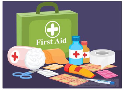 Emergency Clipart First Aid Kit Clipart 710 Classroom