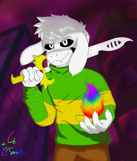 Glitchtale Asriel Dreemurr By Pasteladrianagoat On Deviantart