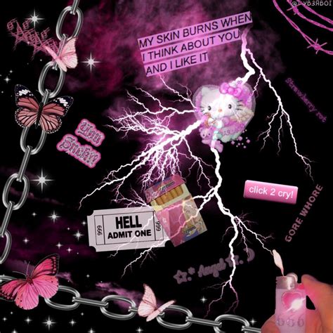 Pink Cybergoth Edit In 2020 Aesthetic Iphone Wallpaper