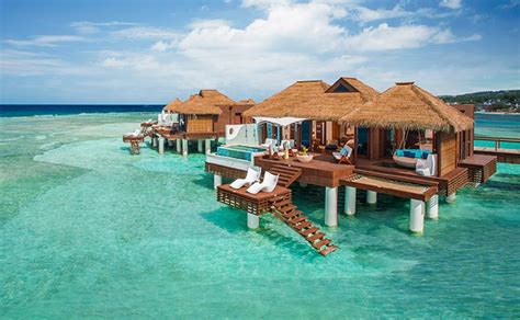 Over The Water Suites In The Caribbean Sandals
