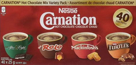 Amazon Com Nestle Carnation Hot Chocolate Mix Variety Pack After