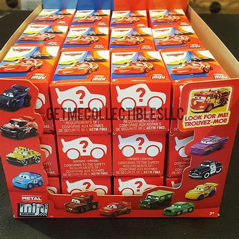 Disney Cars Metal Mini Racers Series Mystery Box 36 Packs