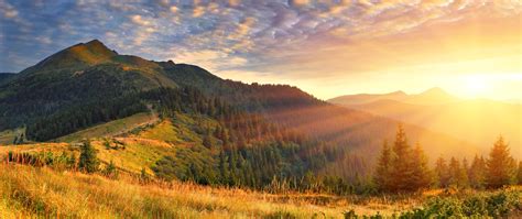 2560x1080 Mountain Scenery Morning Sun Rays 4k 2560x1080 Resolution Hd