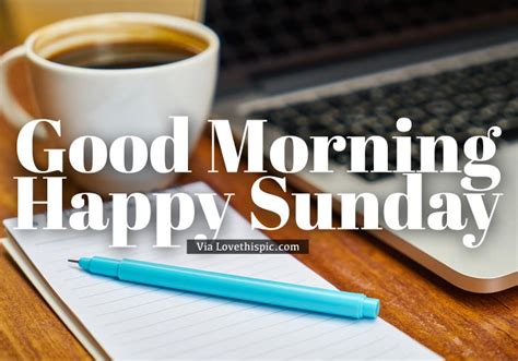 Good Morning Sunday Coffee And Computer Pictures Photos And Images