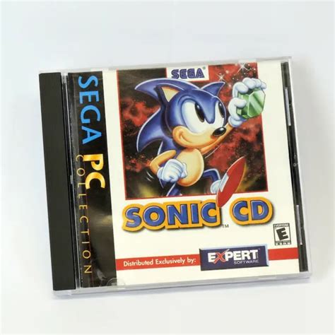 Sonic Cd Pc 1996 Sega Pc Collection Complete Cib Expert Software