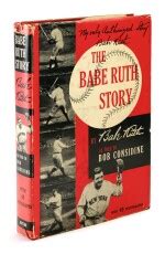 Ruth George Herman Babe First Edition Of The Babe Ruth Story