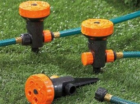 Lawn sprinklers are very useful, but if installed incorrectly, will cause the usual maintenance pain. Portable Sprinkler System - $21 | Irrigation | Pinterest