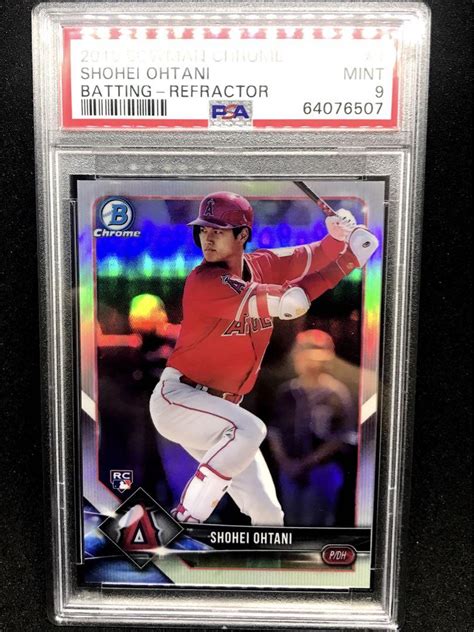 正規店仕入れの Bowmans 大谷翔平 Rc Bowman Bowman Best Best Psa10 Refractor 大谷翔平