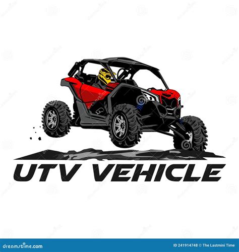 Utv Vehicle Design Logo Icon Stock Vector Illustration Of Automobile