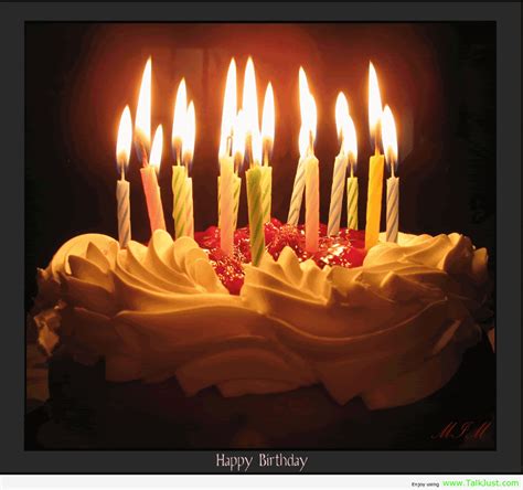 This birthday candles sites atop your birthday cake. Birthday Cake with Candles Pictures | Love, Obey, Serve ...